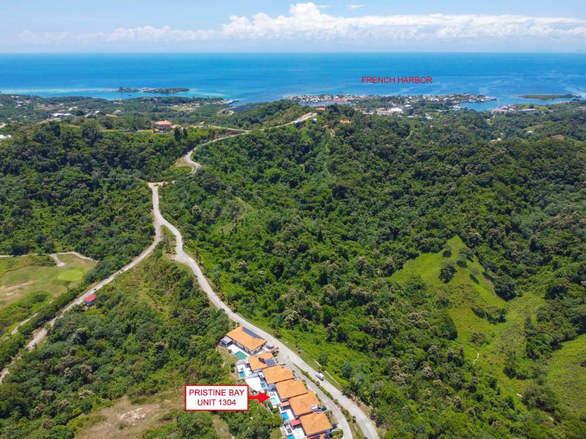 Pristine Bay Villa 1304 With Large Pool - 3 Bedroom Condo French Harbour Luaran gambar